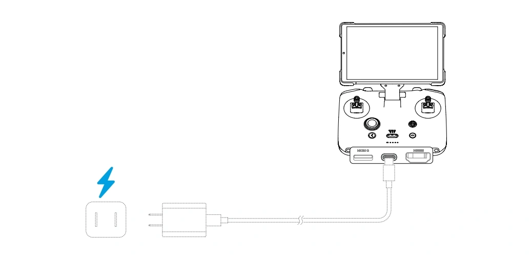 DJI Remote Controller Charging Guide