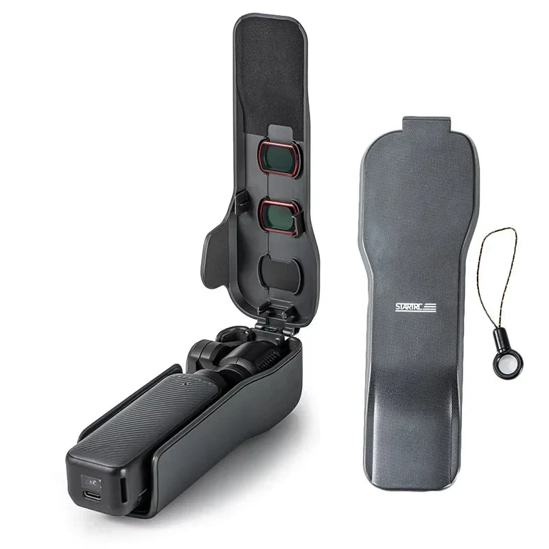 DJI Osmo Pocket 4 STARTRC Storage Box Protective Case Flip Cover