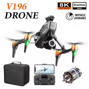 V196 PRO Brushless Drone HD Dual Camera